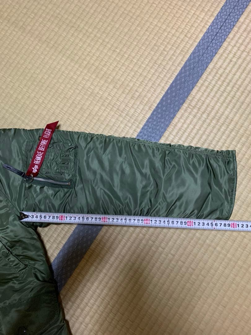 アルファ　N3B 極美品　MA1のおまけ付き