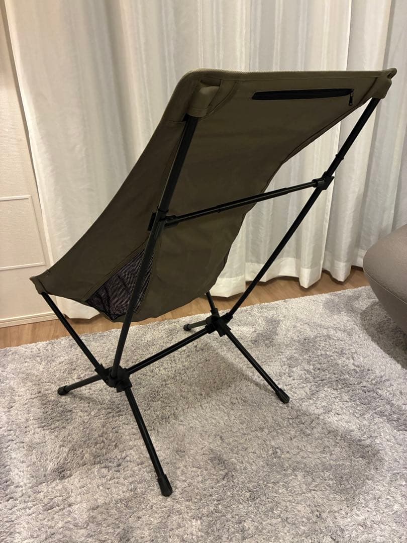 ※再度値下しました※　ogawa ツーアングルチェア L オリーブ2脚