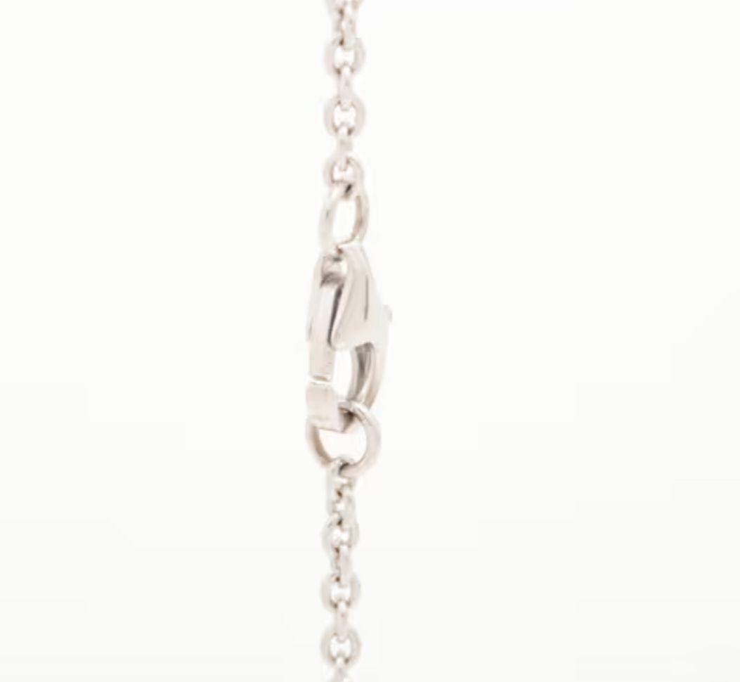 Cartier　カルティエ　ベビーラブネックレス　ホワイトゴールド