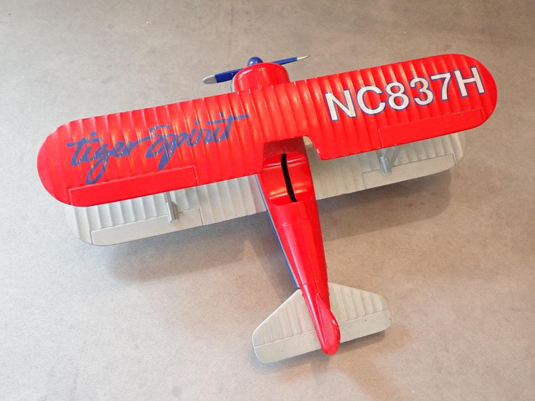 Tiger Spirit 限定5000個 ダイキャストメタル 飛行機型貯金箱