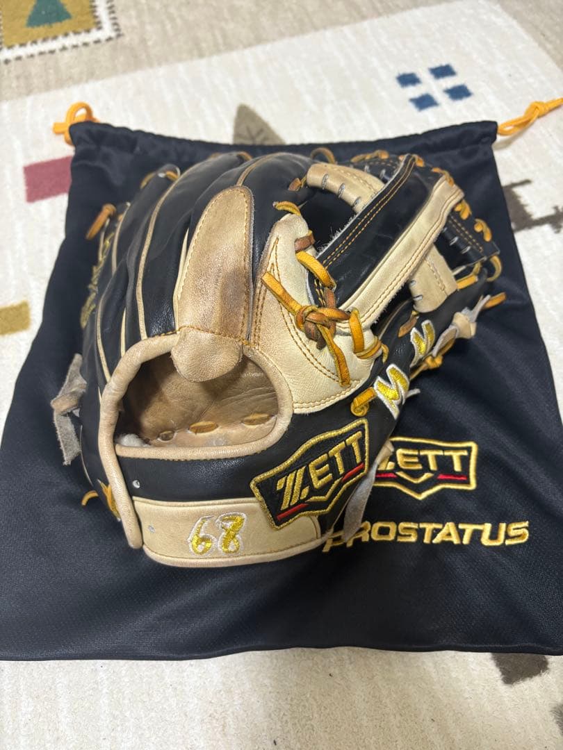 ZETT PROSTATUS 硬式グローブ 68