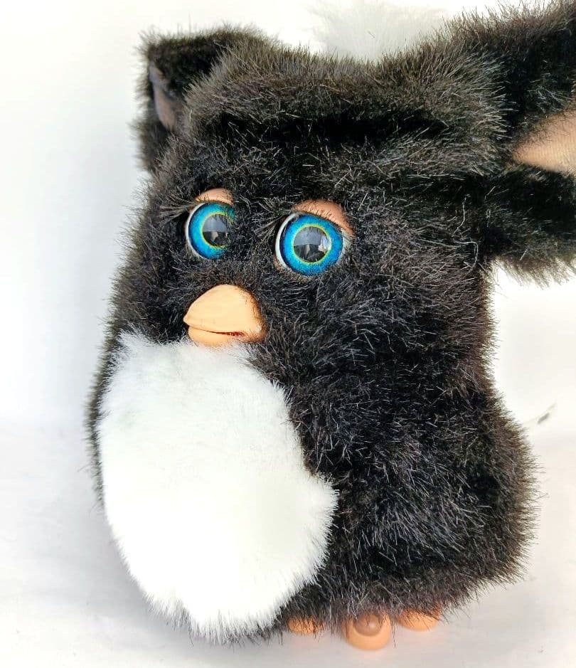 【稼働品】ファービー2 ミルキーパンダ ブルー目 ドイツ語 2005