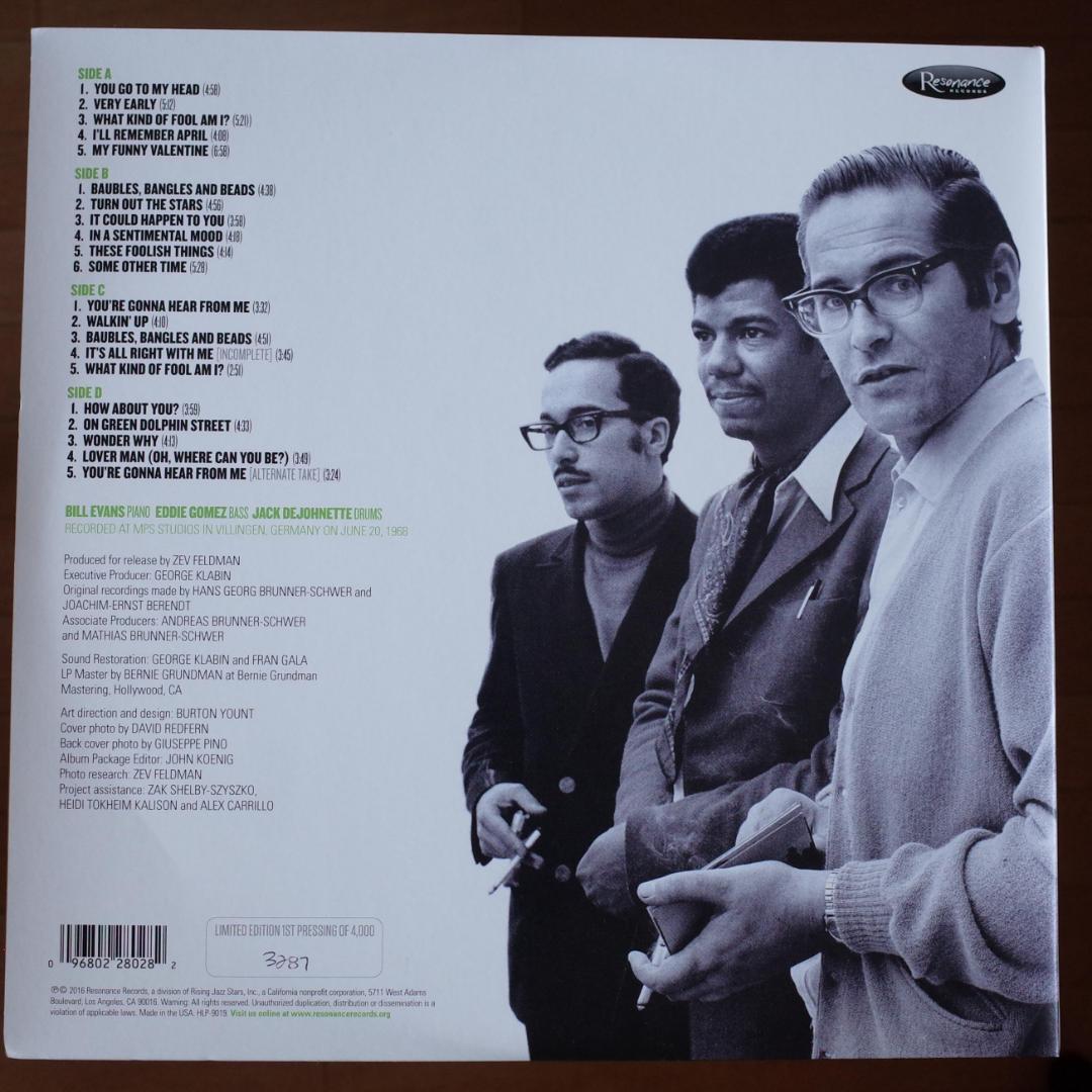 ビル・エヴァンス BILL EVANS/SOME OTHER TIME レコード