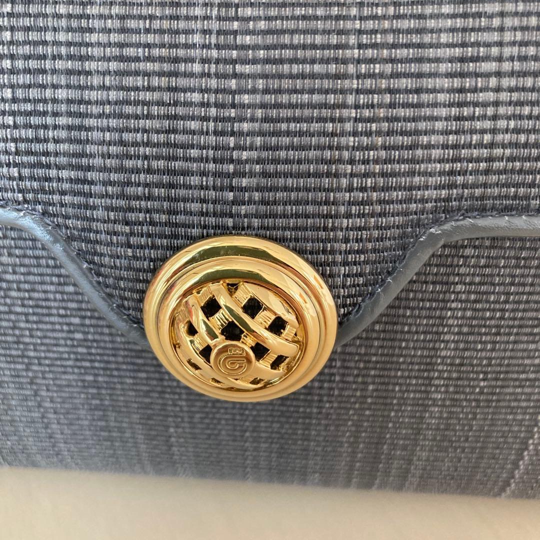 美品❣️コンテスホースヘアーグレー　ハンドバッグ