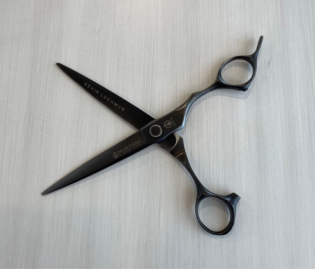 ミズタニシザーズ アクロKL ブラックケビン・ラッチマンモデルシザー 6.6