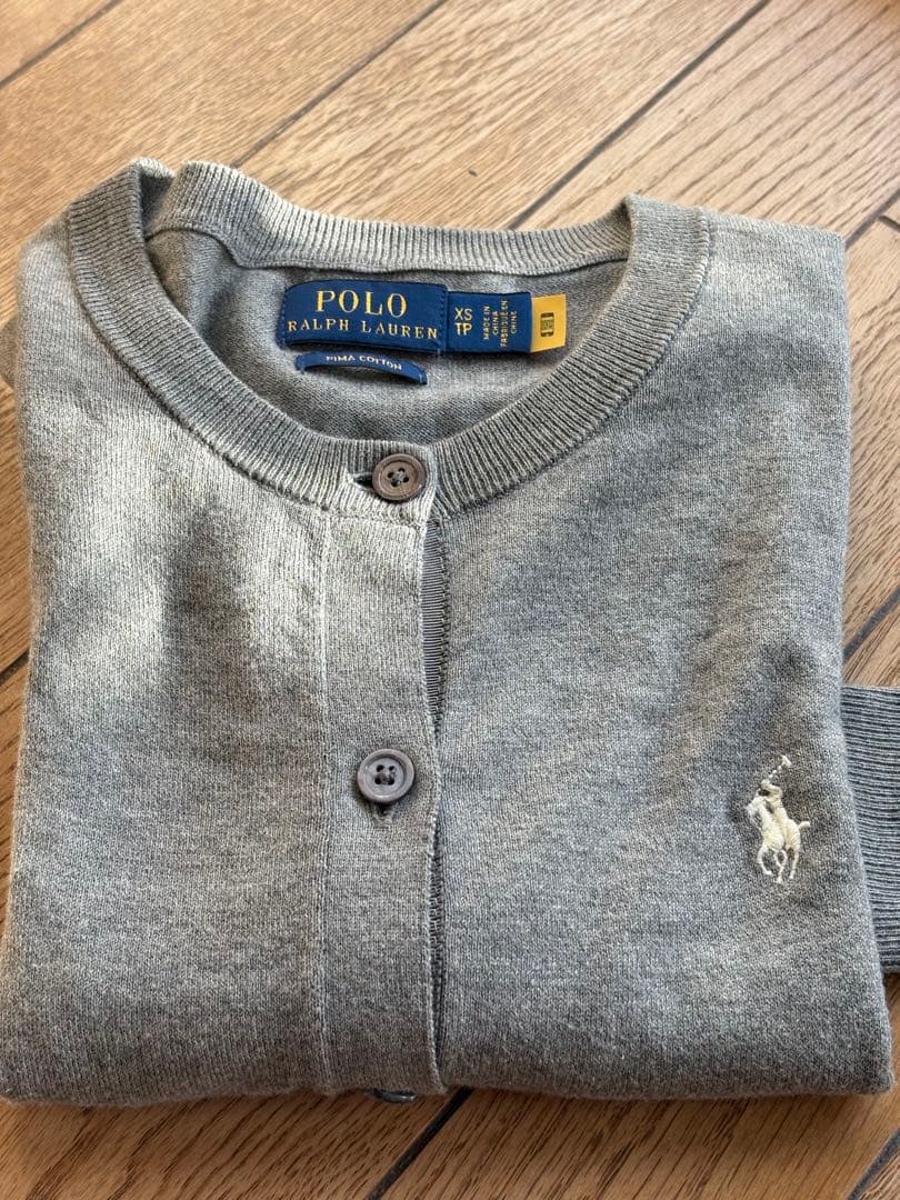 ㊗️お値下げポロ ラルフローレンピマコットン100%カーディガン現行品未使用に近い