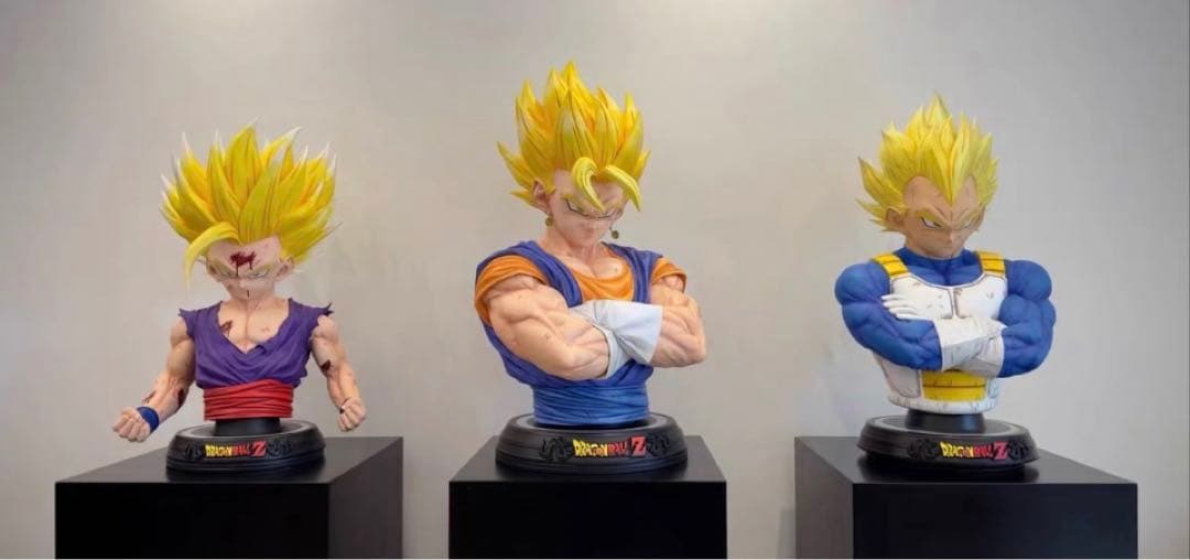 ドラゴンボール 1／1スケール ベジット 胸像 フィギュア ガレージキット