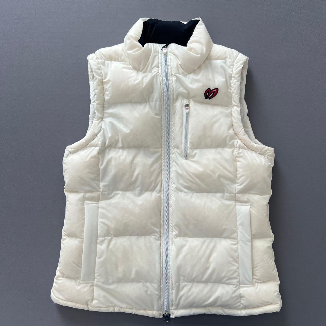 パーリーゲイツ　マスターバニー　ダウンベスト　ジャケット　中綿入り　レディース