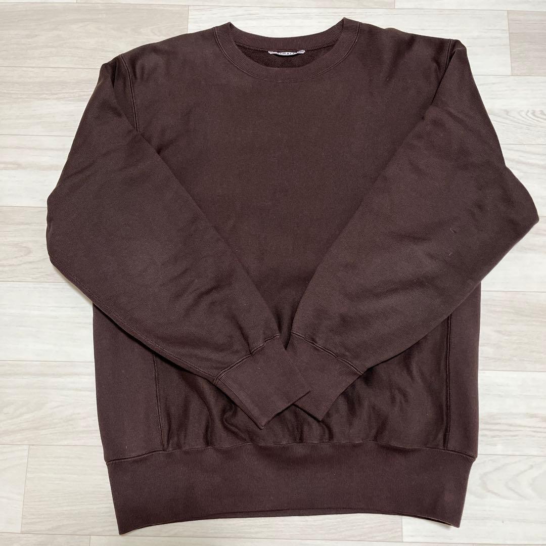 AURALEE HIGH COUNT HEAVY SWEAT P/O サイズ4