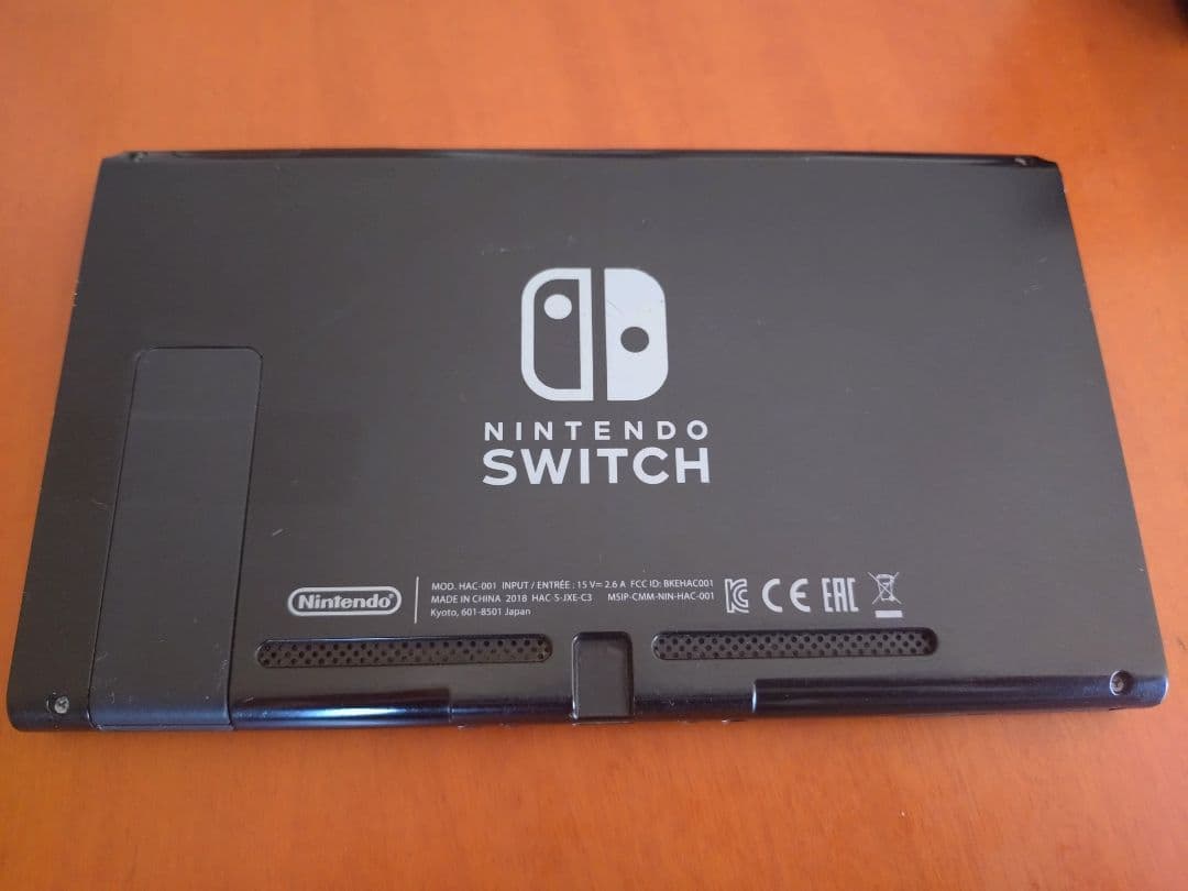 スイッチ本体ジャンク品、スイッチドックセット純正