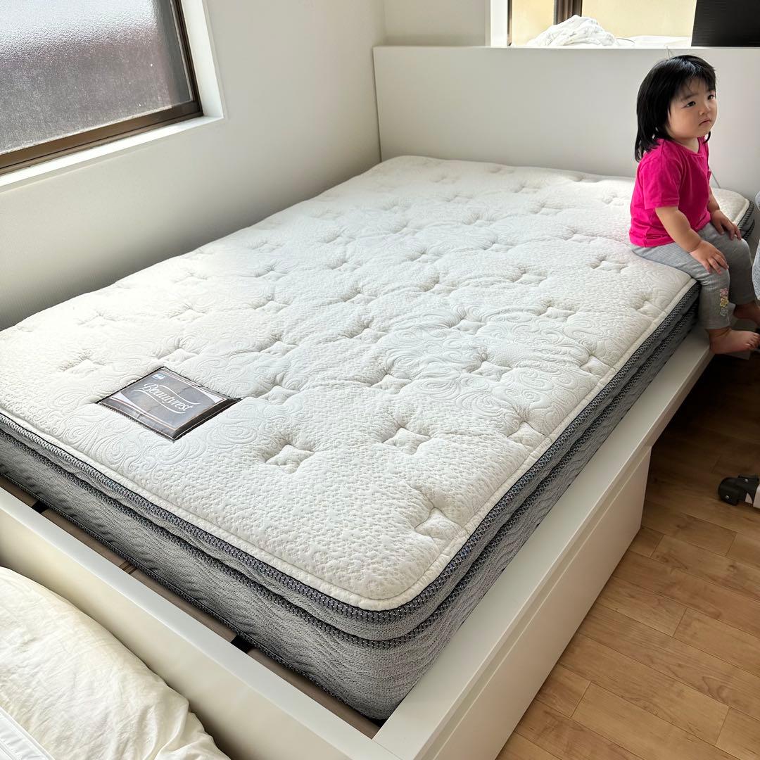 直接 IKEA マルム ダブルベット