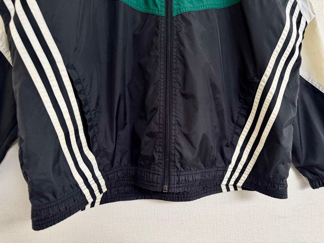 超スペシャル 常田大希着用 90s アディダス ナイロンジャケット M グリーン