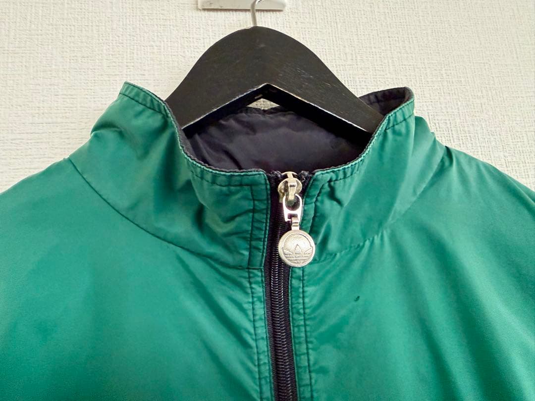 超スペシャル 常田大希着用 90s アディダス ナイロンジャケット M グリーン