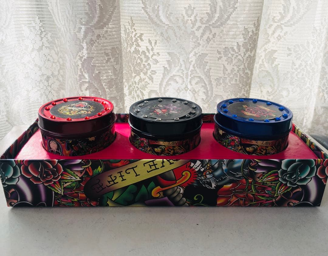 ☆エド・ハーディ☆キャンドルセット☆未使用☆