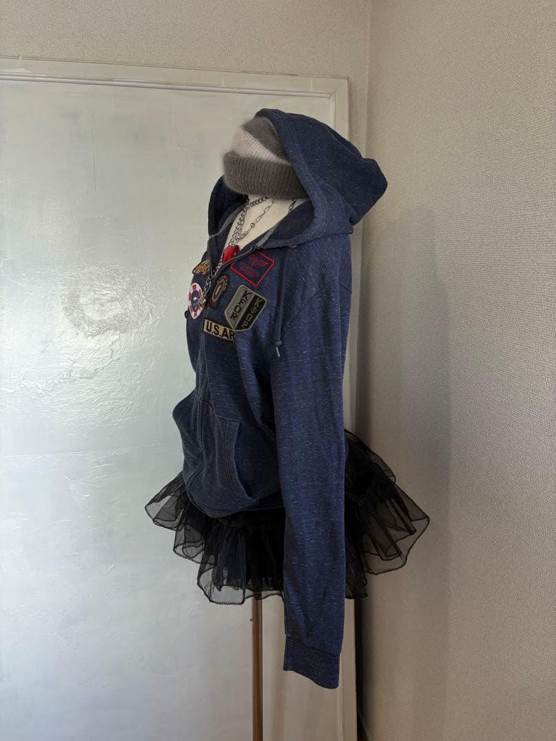 レア✴︎ワッペン軍もの平成ギャルフェアリーグランジNANA平成ギャルy2k古着屋