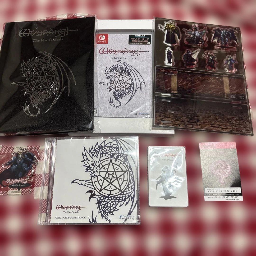激安‼️Wizardry: The Five Ordeals スイッチ版 限定版
