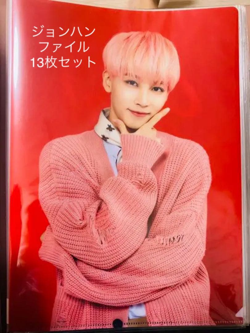 SEVENTEEN ジョンハン　クリアファイル　セット