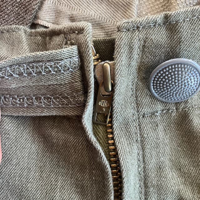 EXTRA STARK サスペンダー付 パンツ 東ドイツ軍 ミリタリー パンツ