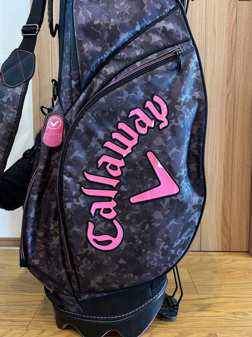 Callaway キャロウェイ キャディバッグ スタンド カモ 迷彩 カバー付き