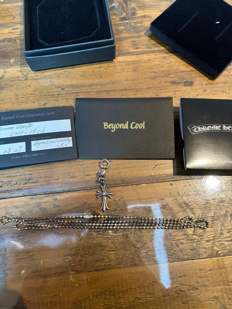 CHROME HEARTS ワンボールタイニーCHクロスチャーム