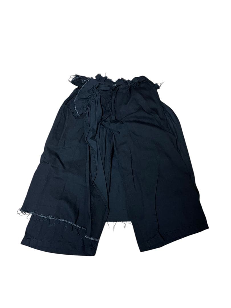 B ヨウジヤマモト　NN-P57-026 パンツ　ワイドパンツ　ガウチョ