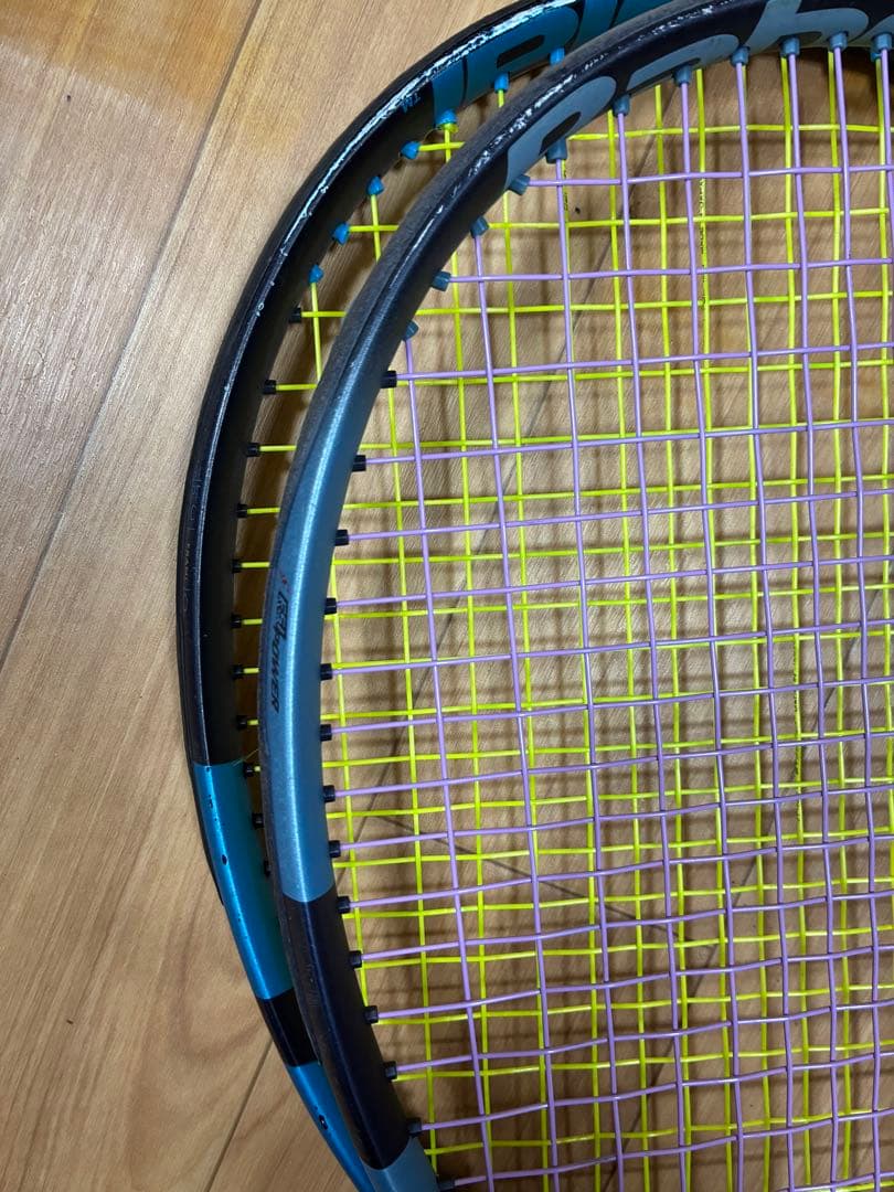 Babolat PURE DRIVE テニスラケット 2本セット G2 ブルー