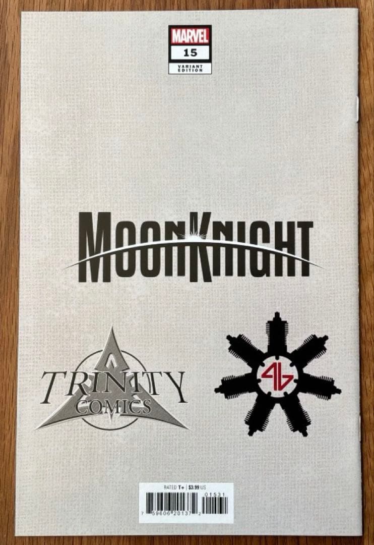 Moon Knight 15 サイン入りAdi Granov表紙 アメコミリーフ