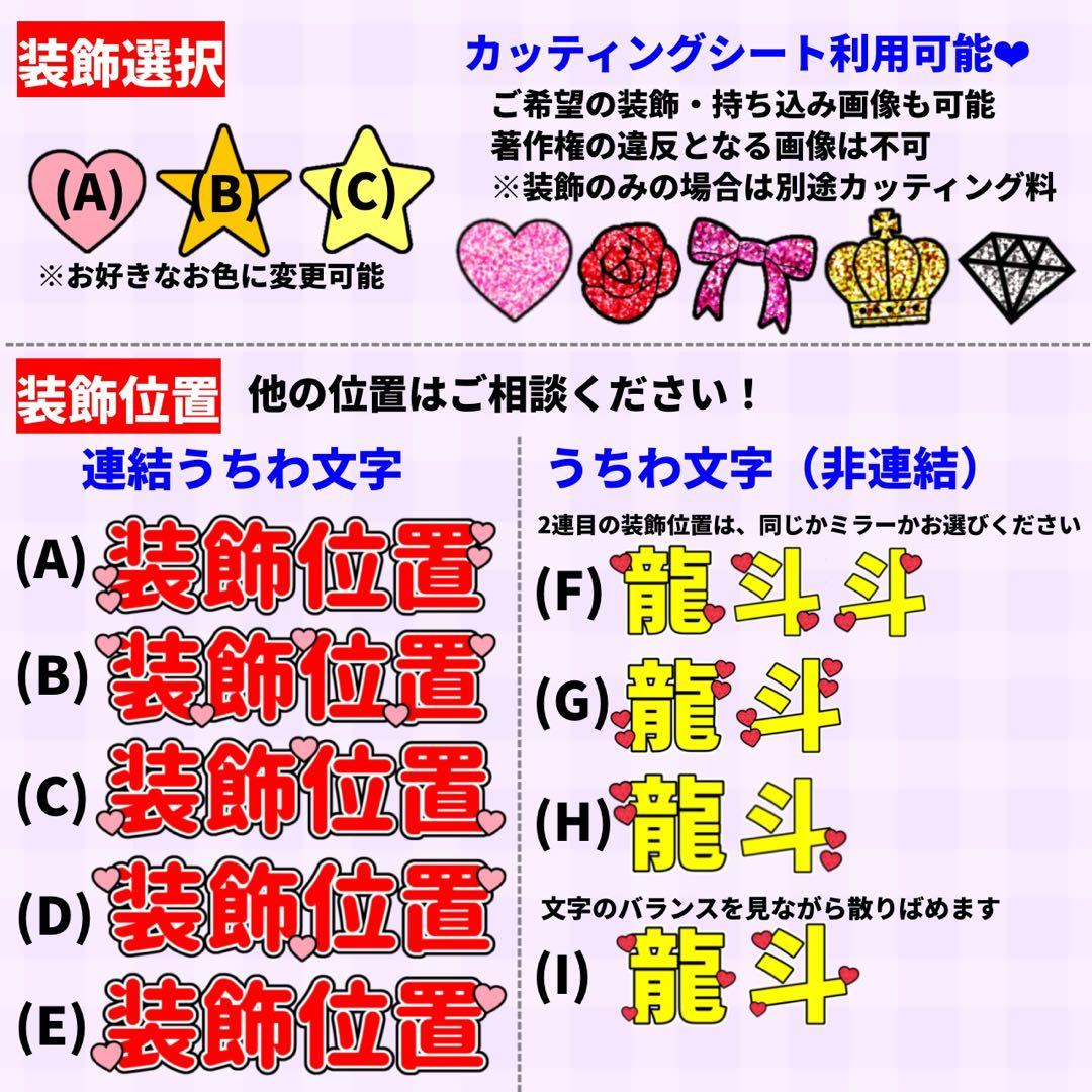 【ハイブリッド】 オーダー 連結うちわ文字 文字パネル うちわ