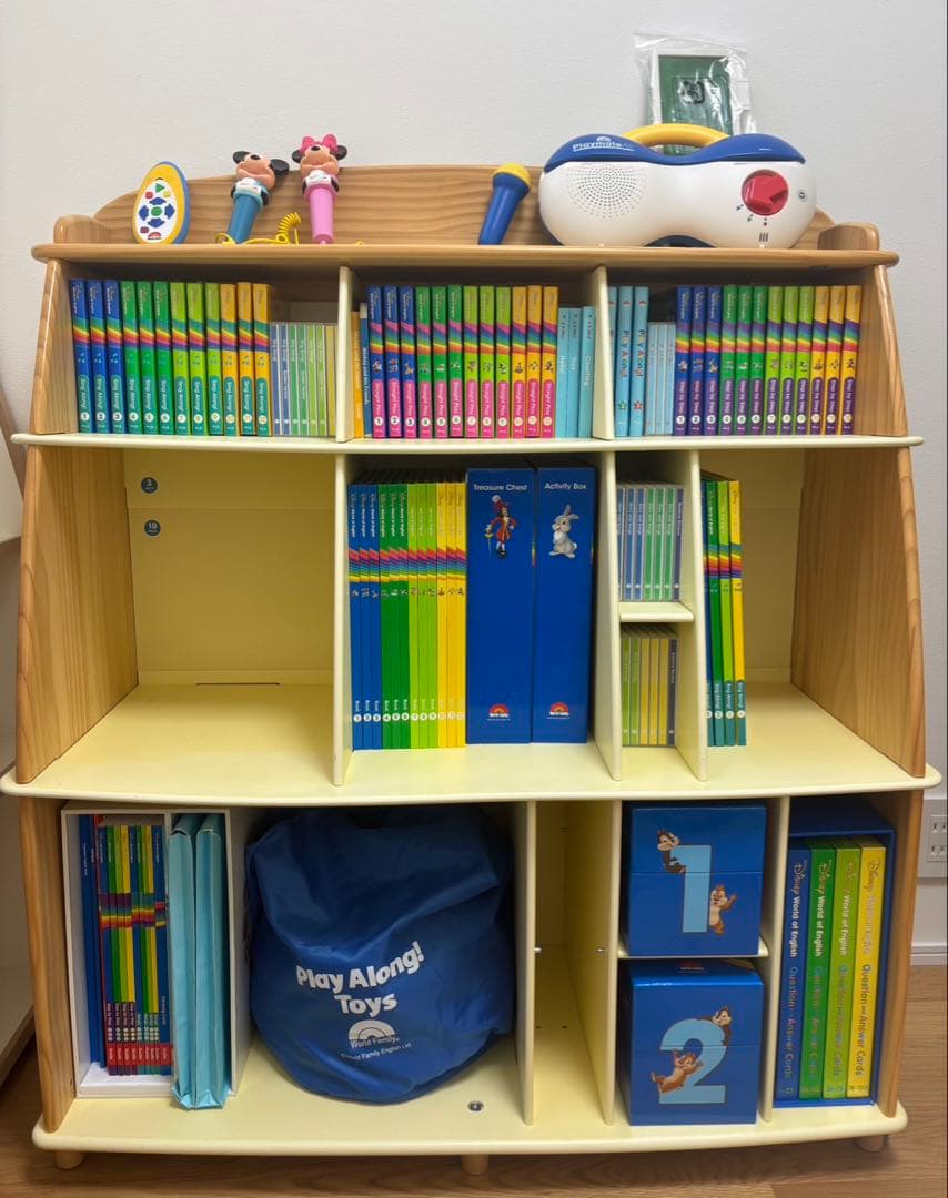 【2021年版 】ミッキーパッケージ＋Ｑ＋Ｐ ディズニー英語システム 美品多数