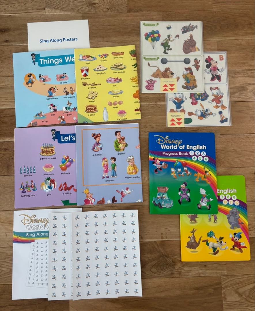 【2021年版 】ミッキーパッケージ＋Ｑ＋Ｐ ディズニー英語システム 美品多数