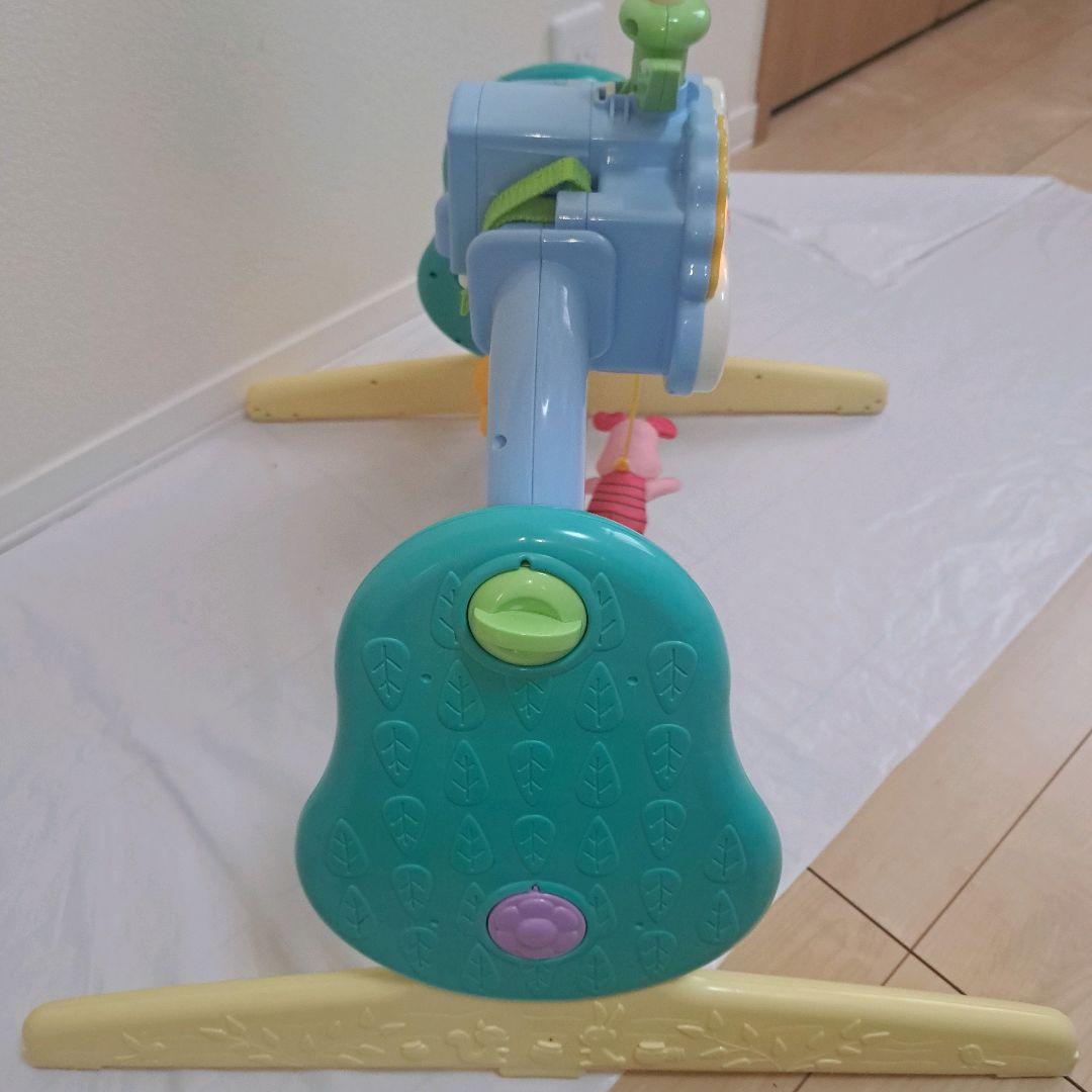 極美品！プーメリー くまのプーさん えらべる回転 6WAYジムにへんしんメリー