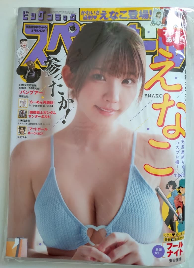 【えなこ ビッグコミックスペリオール 2冊・美品】えなこ x らんま1/2