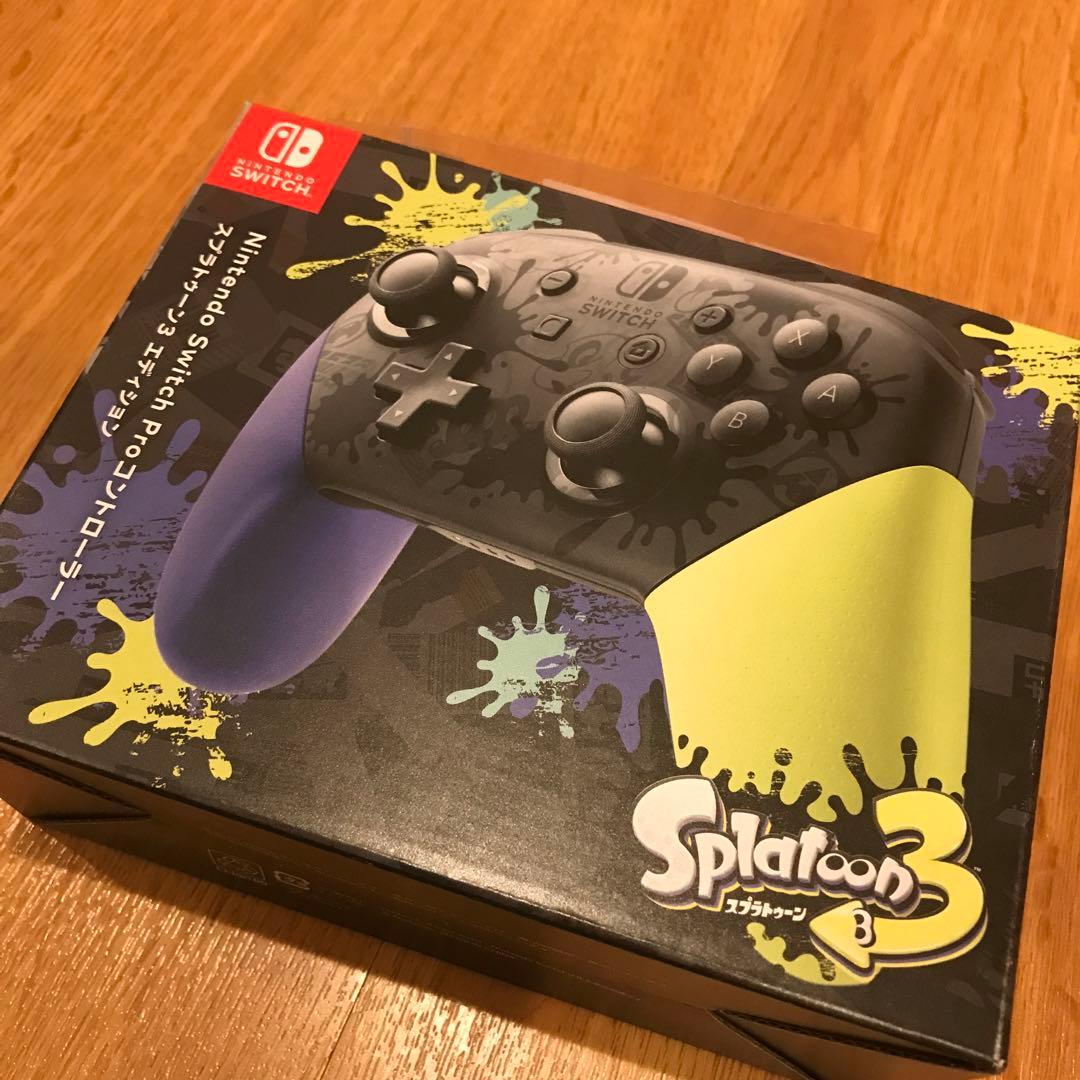 スプラトゥーン3amiibo プロコントローラーセット