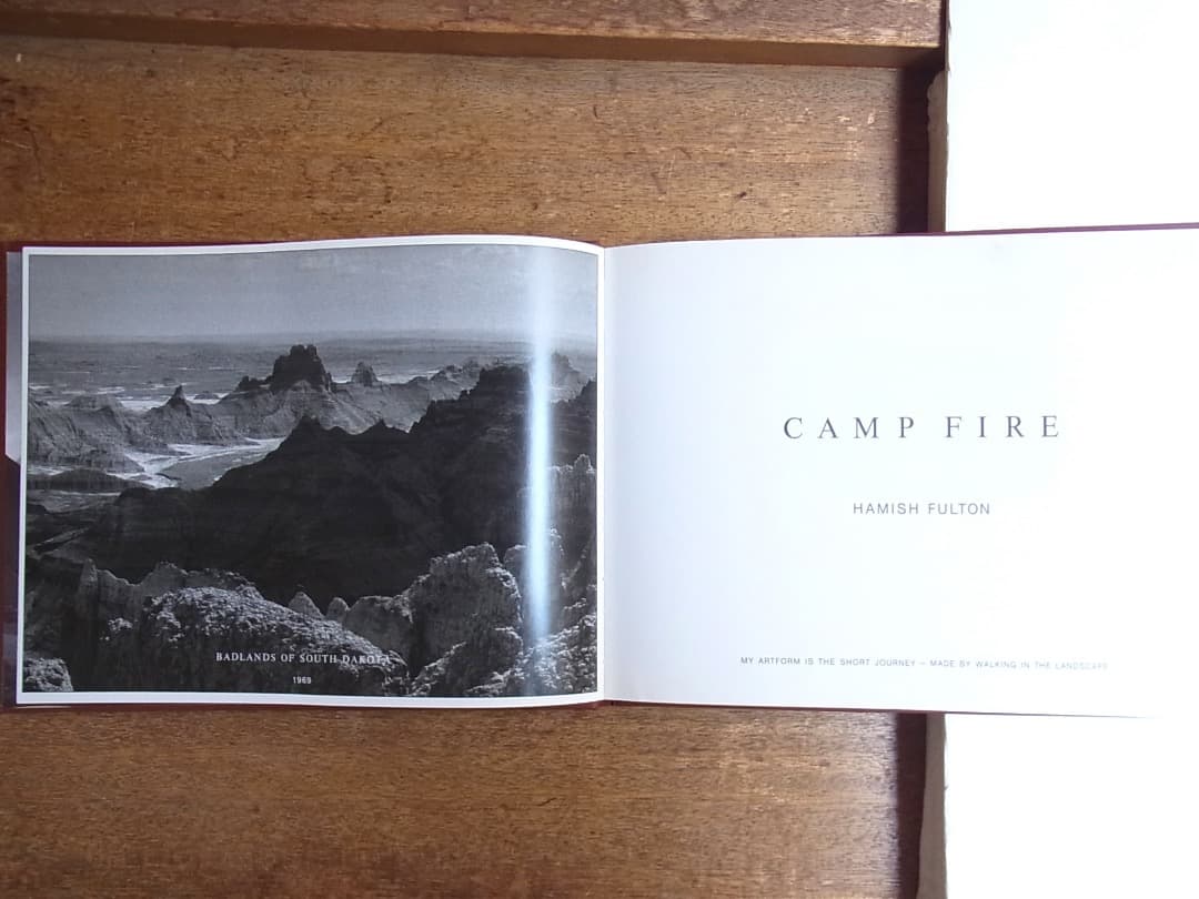 Hamish Fulton CAMP FIRE ハミッシュフルトン作品集1985