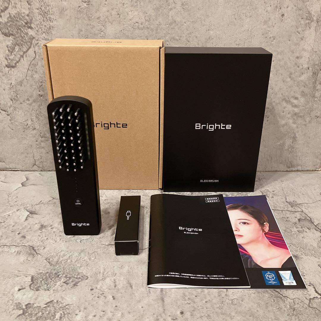 美品 Brighte ELEKI BRUSH ブライト エレキブラシ 美顔器