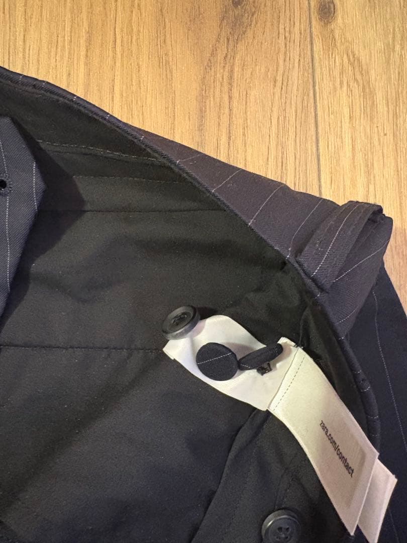 SOSHIOTSUKI ×ZARA ピンストライプ柄スーツパンツ　EU38