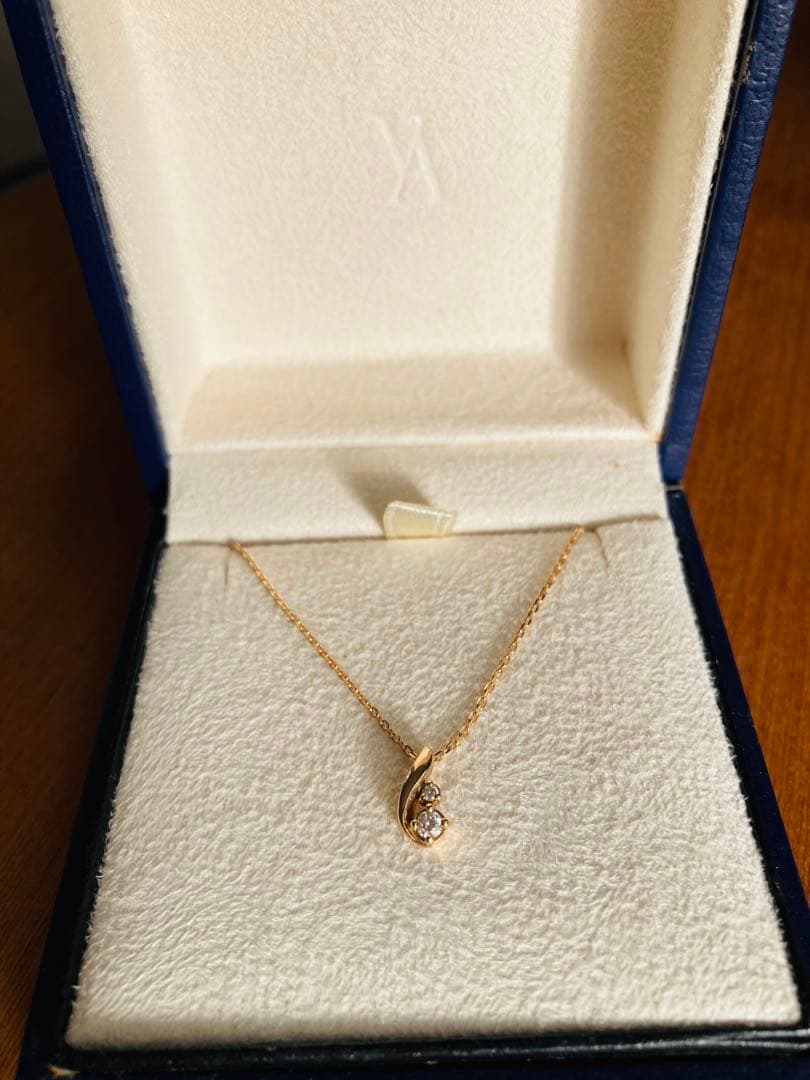 SALE‼️VANDOME AOYAMA ダイヤモンド K18ネックレス