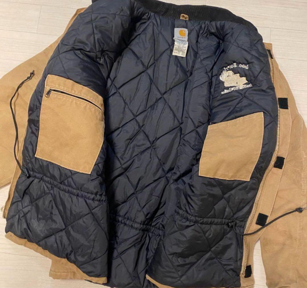 Carhartt トラディショナルコート Duck Coat 企業ロゴ USA製