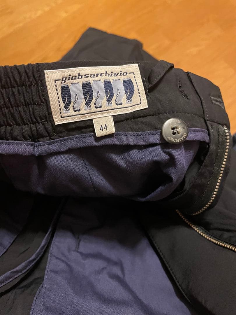 giab's ARCHIVIO MASACCIO 44ブラック　シャカウール