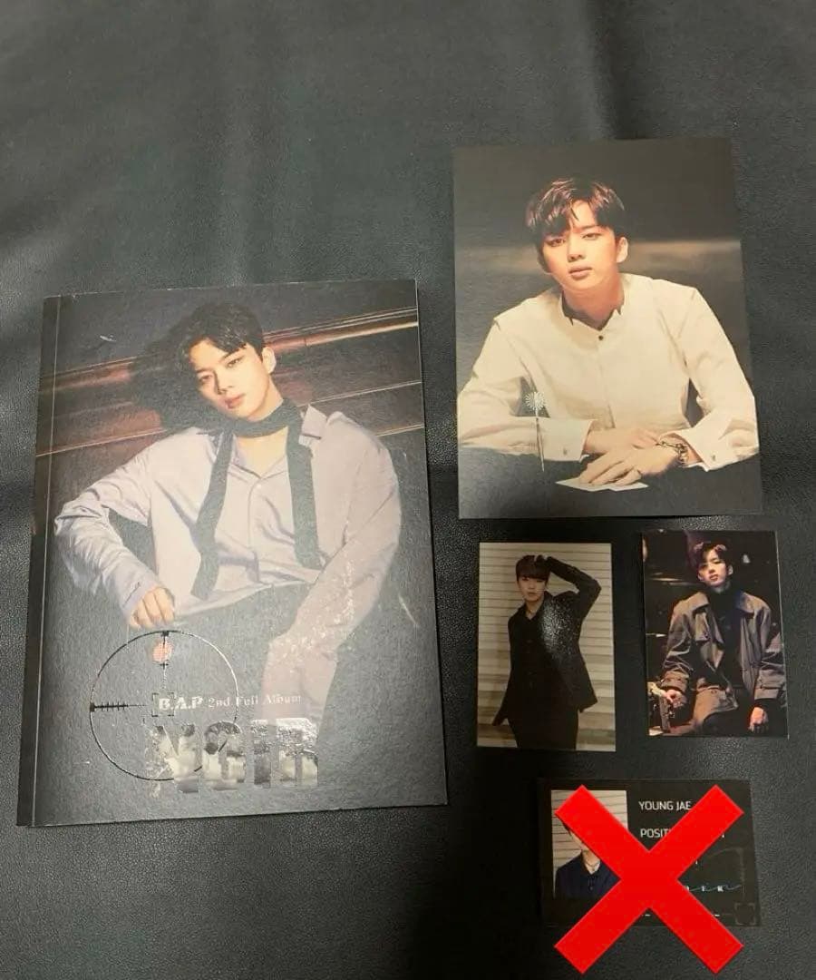 B.A.P 2nd Full Album NOIR ヨンジェ