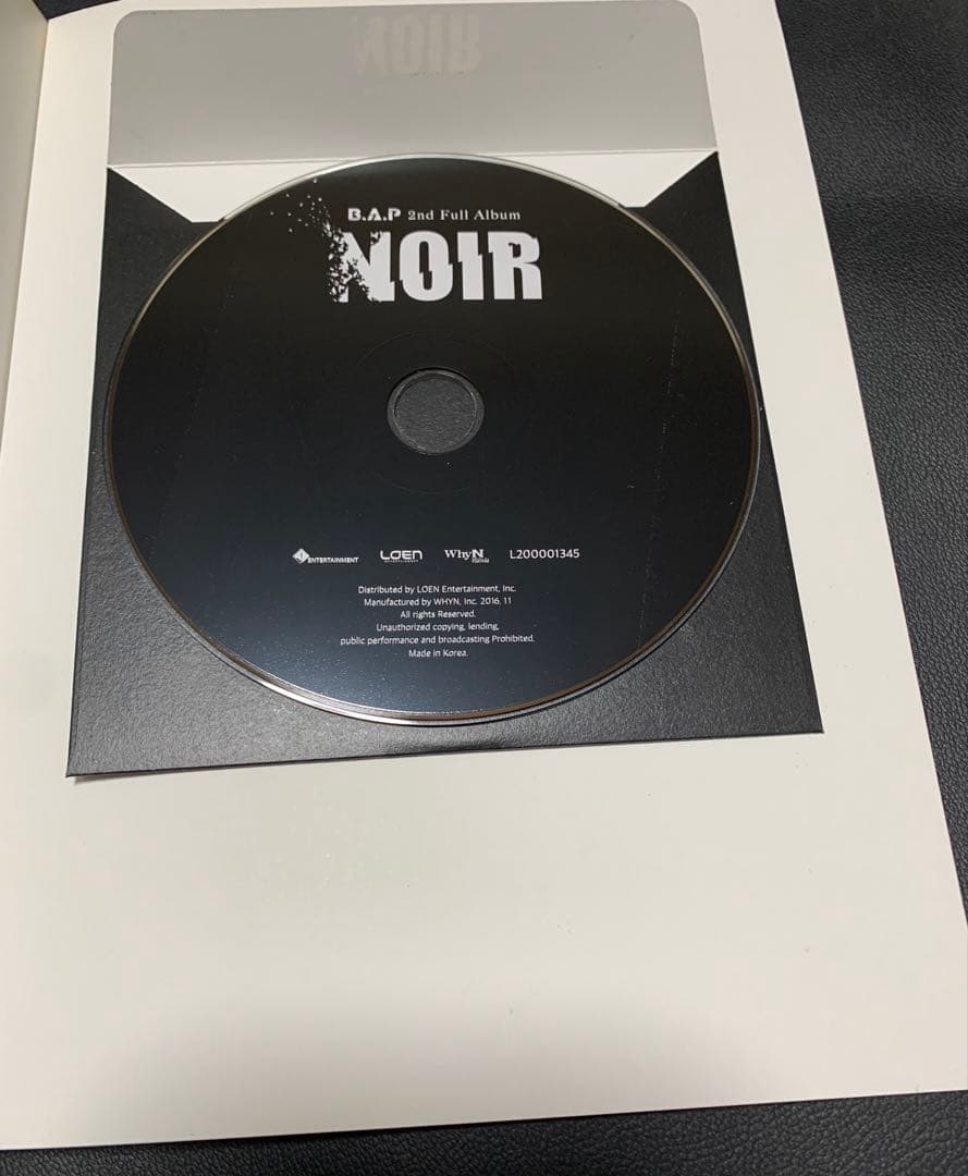 B.A.P 2nd Full Album NOIR ヨンジェ