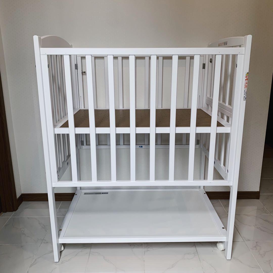 カトージプレミアムライン ハイタイプ ツーオープン ミニベッド　なおちゃん