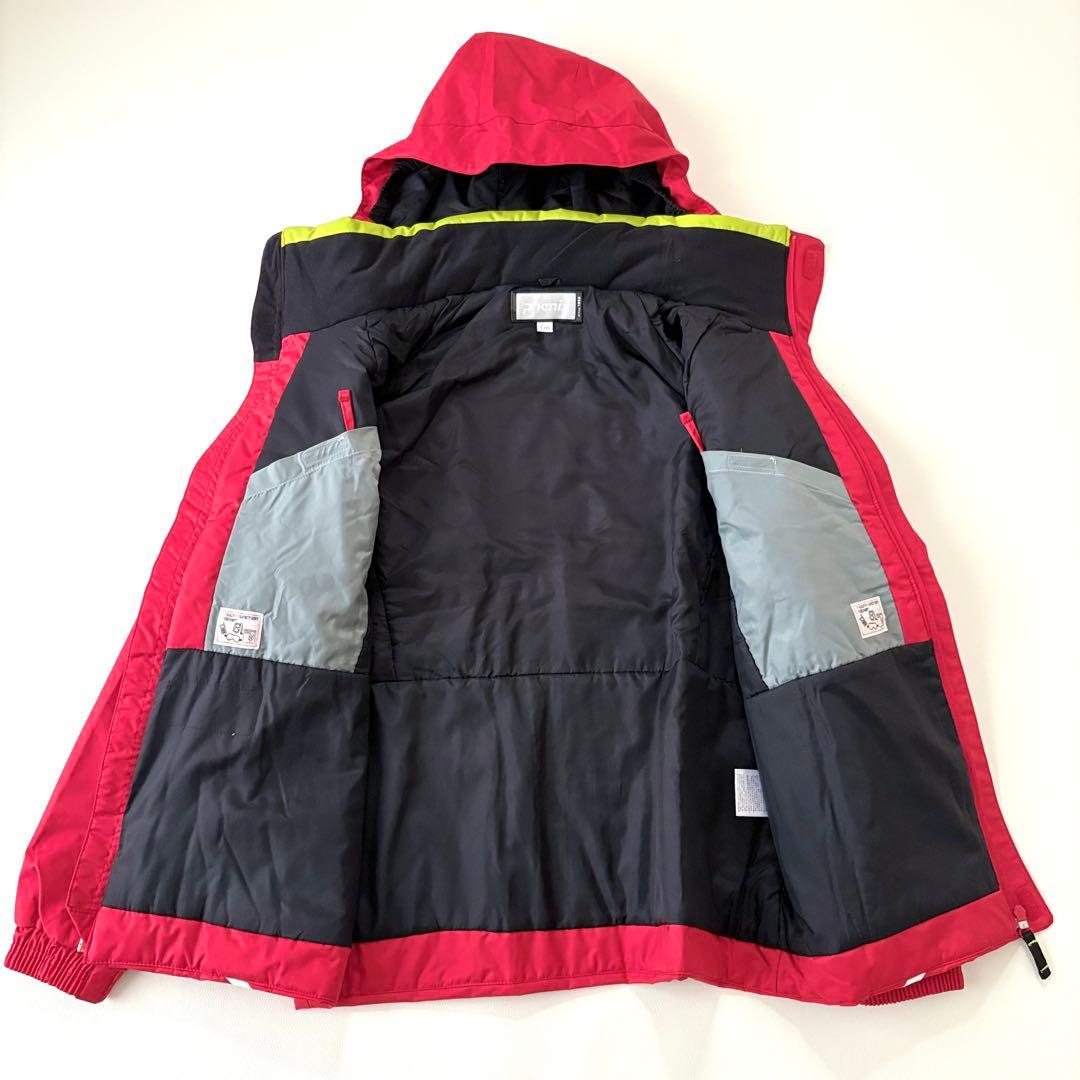 Phenix スキー スノボウェア 上下セット 170 レッド/ブラック