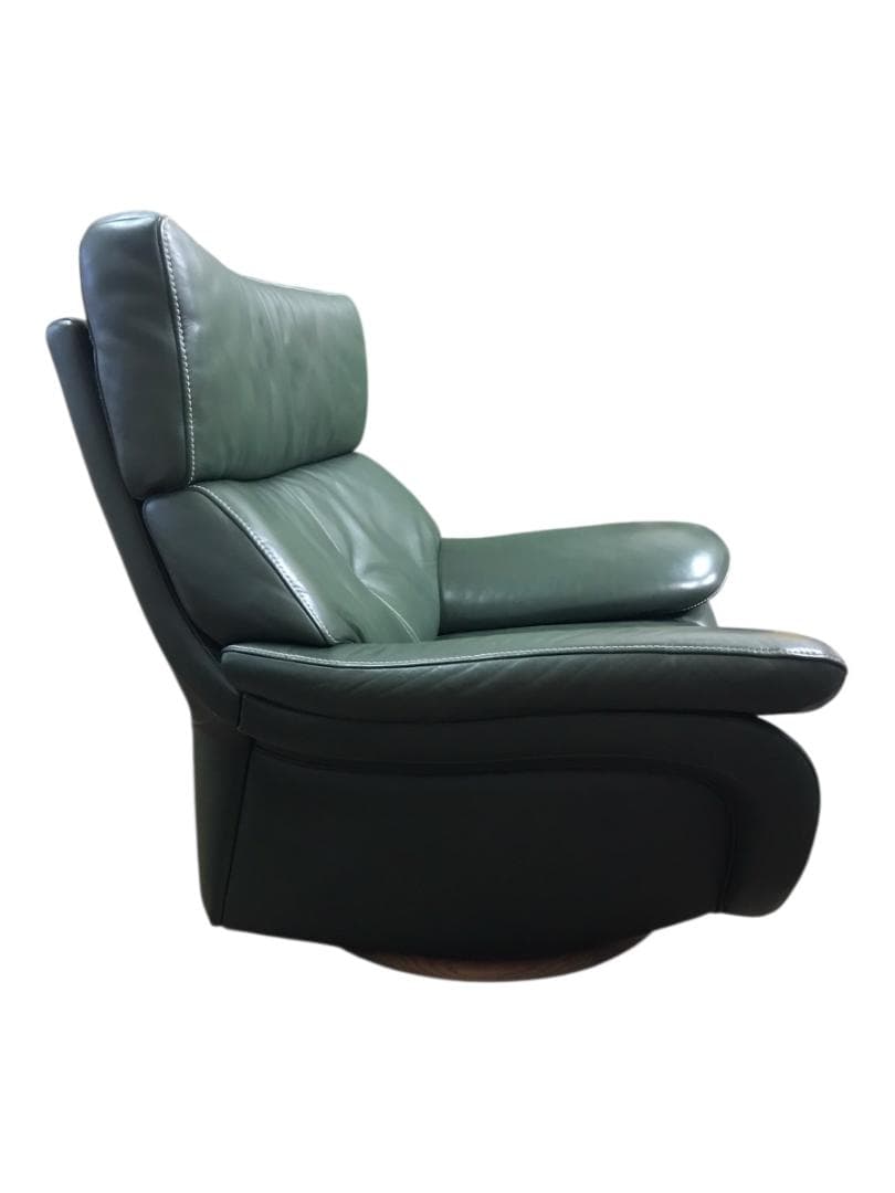 karimoku/カリモク■ZT73シリーズ ■本革張り■1人掛け グリーン