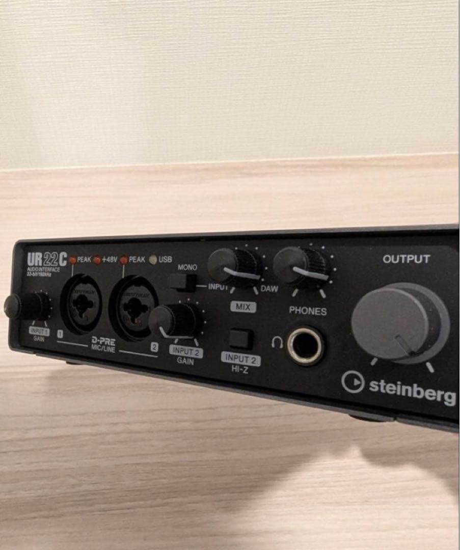 steinberg UR22C オーディオインターフェイス