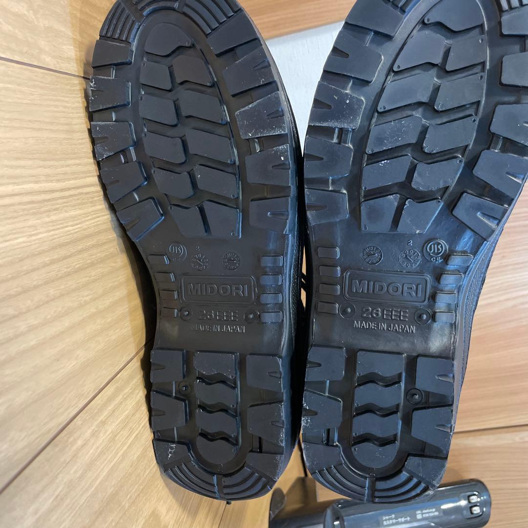 【未使用品】ミドリ安全靴　静電　RT731