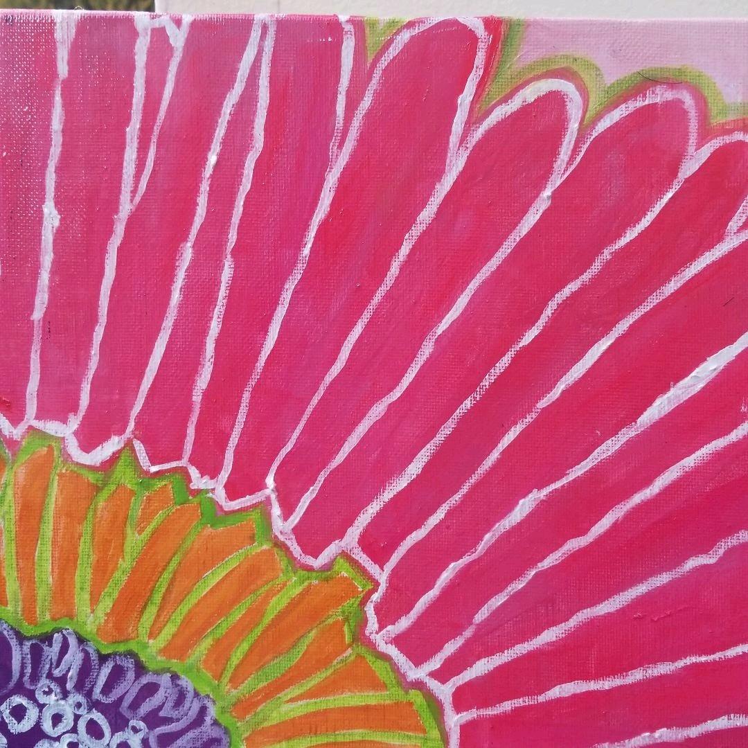 油絵　よっこ　スプリングフラワー　ボタニカルアート