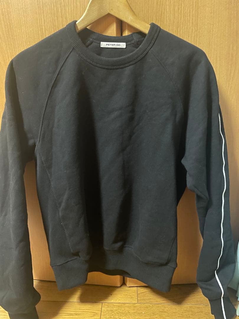 PETER DO ブラック トレーナー