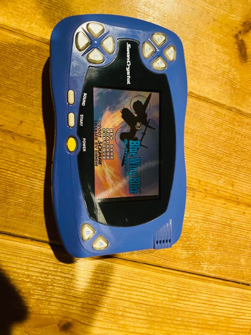 スワンクリスタル本体 ブルーウィングブリッツのカセット付き