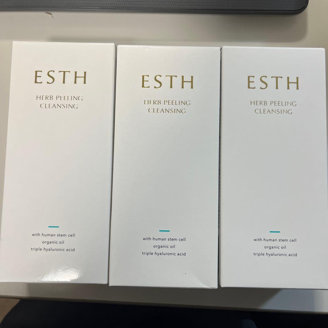 匿名配送/新品未開封ESTH HERB PEELING CLEANSING